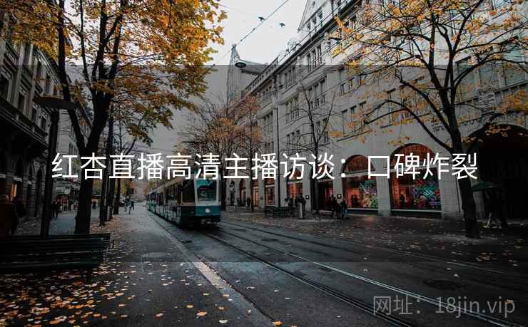 红杏直播高清主播访谈:口碑炸裂